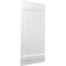 Ekena Millwork Americraft 6-Board, 2 Batten Exterior Real Wood Spaced Board-n-Batten Shutters, ARW101SB623X54WHH, PR ARW101SB623X54WHH - alternate 3